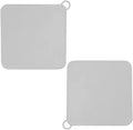 Abflussstopfen, 2 Stück Spüle Abfluss Stöpsel, Universal Abflussstöpsel, Silikon Bodenablaufmatte, Waschbeckenstöpsel, Quadrat Anti Geruchswaschbecken Abdeckung für Badewanne, Küche, Dusche