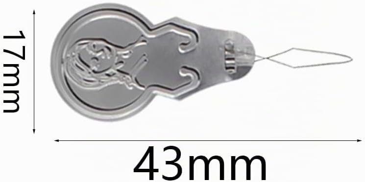 Nadeleinfädler, 10 Stück Einfädelhilfe für Nadeln, Aluminium Nadeln Einfädler, Aluminium Mini Nadeleinfädler zum Handnähen, DIY Handarbeit Nähen Werkzeuge