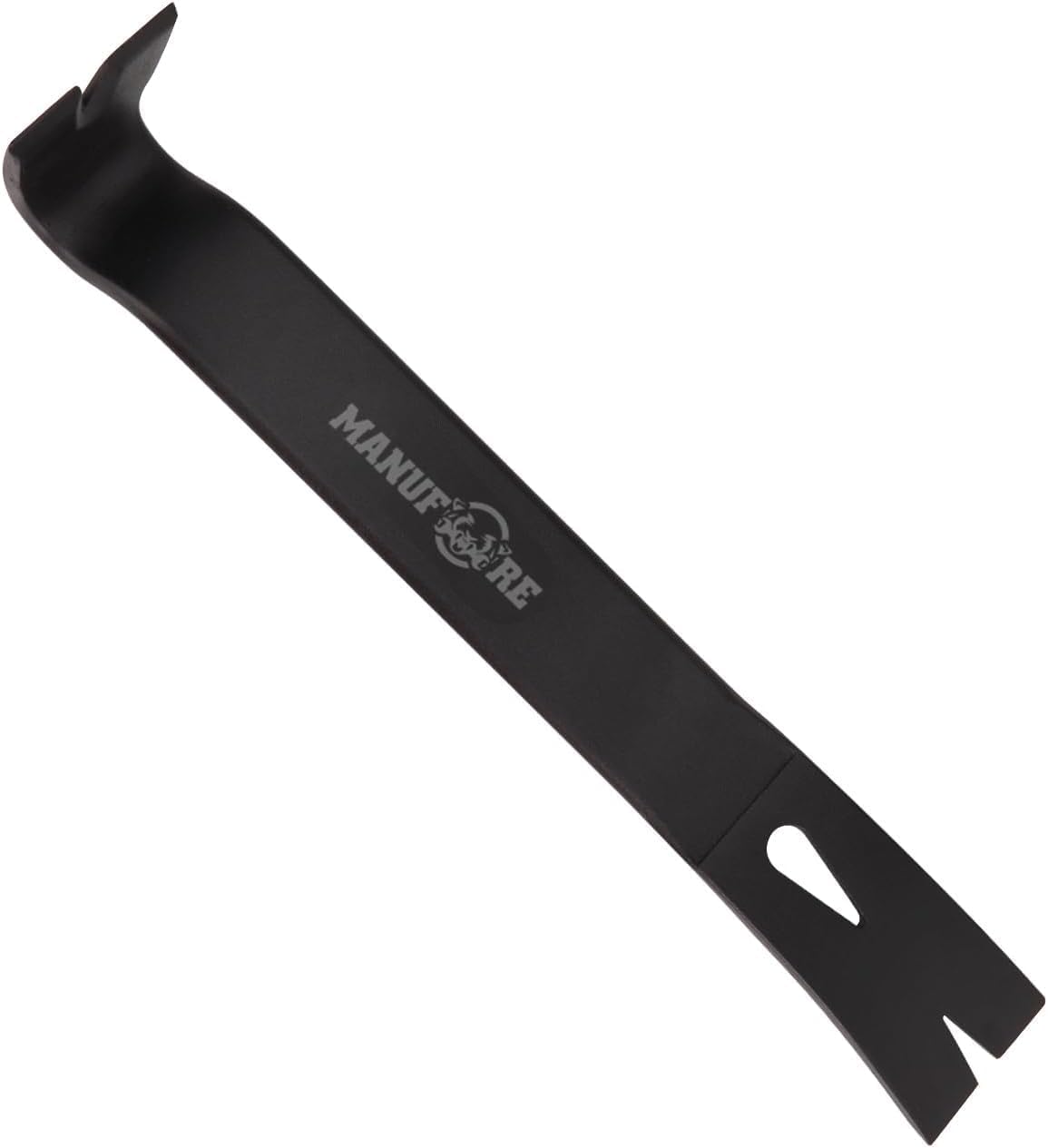 Profi Brecheisen Set 4-teiliges mit 12" und 7,5" flache Brechstange, 12" Nageleisen mit Hammer und Gummi-Softgriff, 9" Meißel