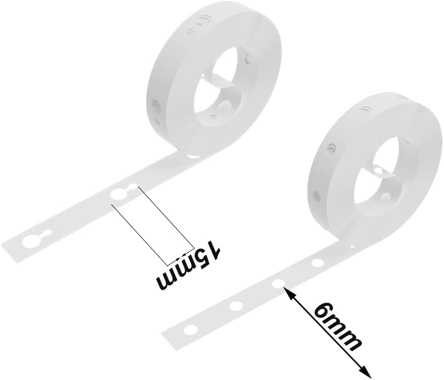 Ballon Girlande Streifen, 4 Rollen Ballonband Streifen, 5m Ballonbogen Girlande, Doppelloch und Einzelloch Ballonband, Ballongirlande Luftballon Girlande Kit, für Geburtstag, Hochzeit, Partydeko