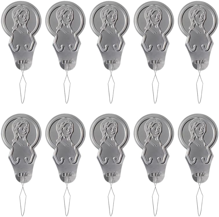 Nadeleinfädler, 10 Stück Einfädelhilfe für Nadeln, Aluminium Nadeln Einfädler, Aluminium Mini Nadeleinfädler zum Handnähen, DIY Handarbeit Nähen Werkzeuge