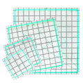 4 Stück Patchwork Lineal(4.5"/6"/9.5"/12.5"),Quilt-Lineal Nähen lineal, Schneiderlineal Quilten mit Zöllige Skala und Winkelanzeige Schneider Lineal zum Quilten und Nähen…